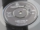 THE BEATLES 1963 UK 45 PLEASE PLEASE ME  3RD PRESS WITHOUT  45 PREFIX  EX +++
