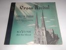 Vtg Organ Recital Charles M. Courboin RCA Victor Red Seal Record Set 78 Organist