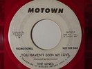 SOUL 45- THE ONES  YOU HAVEN'T SEEN MY LOVE on Red Vinyl Motown Promo M-1117