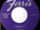LOU DeMARCO 45 Careless Love / My Lady Fair FERRIS label DOO WOP e4772