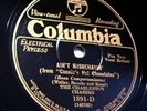 Eva Taylor w/Charleston Chasers Columbia 1891-D (NYC 1929) E+ beauty