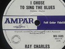 Northern Soul 45 - Ray Charles - I Chose To Sing The Blues - Australian Ampar