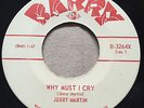 TEEN BEAT Jerry Martin WHY MUST I CRY Barry 45 rare Canadian rocker obscure