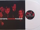 Interpol - Unknown Pleasure LP WHITE VINYL PRESS Rare Live Radio Tracks Indie