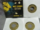 MATT DENNIS - PLAYS AND SINGS EP - TREND 513 MODERN JAZZ 3X 45 RPM HI-FI M-/VG+