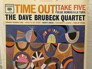 Time Out by The Dave Brubeck Quartet 1959 Vinyl Columbia Records 1st Press Jazz