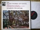 EMI SLS 783/3 ED1 Red/Black RAVEL Piano Works SAMSON FRANCOIS *NM*