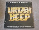 1988 SEALED ROCK EP Uriah Heep Easy Livin' red vinyl w/poster on Legacy
