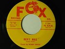 Bobby Smith 45 BEVY MAE / SHE'S GONE FROM ME   Fox 104 VG+