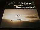 BACH 6 Cello Suites HARNONCOURT 3LP with facsimile Harmonia Mundi NM