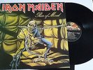 IRON MAIDEN - Piece of Mind VINYL LP Gatefold Cover /  EMA 800 UK 1983 / EX+ EX