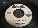 Golliwogs 45 rpm record vintage original promo Fragile child SCORPIO fight fire