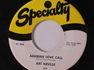 ART NEVILLE: Arabian Love Call / What's Going On 45 (w/ company sleeve) rare So