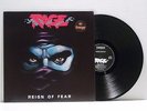 RAGE REIGN OF FEAR LP 1986 IMPORT + MERCH FORM GERMAN THRASH METAL NM