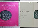 MOZART - DON GIOVANNI VERY RARE 3 LP CETRA 1955 VG+