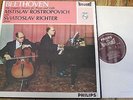 SAL 3453-4 Beethoven Cello Sonatas / Rostropovich / Richter HI-FI STEREO 2 LP