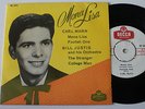Ultra rare Carl Mann EP Mona Lisa White Decca label Promo RE 5072 Exc/Exc