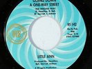 LITTLE ANN: Going Down A One-way Street / I'd Like To Get To Know You Better 45