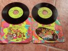 VINTAGE KELLOGG'S 1969 HANNA BARBERA THE BANANA SPLITS 45 EP RECORD SET TV SHOW