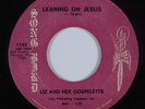 Black Gospel 45 LIZ & GOSPELETTS Leaning On Jesus SONG BIRD HEAR