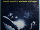SONNY TERRY+BROWNIE McGHEE SHOUTS+BLUES RARE ORIG '62 MONO PROMO LP ON RED WAX