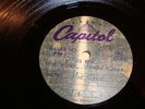 NAT KING COLE 12 INCH ACETATE - CAPITOL 78 RPM - WINE, WOMAN, & SONG - LISTEN