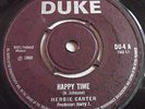 HERBIE CARTER   HAPPY TIME/ THE BOYS   SMASHVILLE ** 1968 DUKE 45