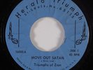 Black Gospel 45 TRIUMPHS OF ZION Move Out Satan HERALD TRIUMPH NM HEAR