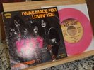 KISS, I was made for lovin, PINK VINYL, GER CASABLANCA BF 18667 MINT, RARE 7inch