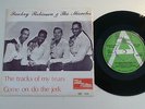 SMOKEY ROBINSON & THE MIRACLES UK MOTOWN DEMO 45 THE TRACKS OF MY TEARS 1969 EX