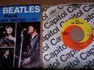 1966 45 rpm & picture sleeve Rain / Paperback Writer & RARE 4 By The Beatles EP