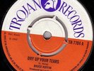 BRUCE RUFFIN/SKINHEAD REGGAE/TROJAN 45/DRY UP YOUR TEARS - ONE WAY STREET EX+
