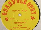 GRAND OLE OPRY RADIO SHOW & CUE SHEET DOLLY PARTON PORTER SKEETER JIM & JESSE