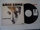 DAVID BOWIE  1973 ORIGINAL JAP ALADDIN SANE WHITE LABEL PROMO WITH ALTERNATE SLV