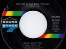 ?Up-tempo X-over ANN SEXTON 