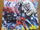 IRON MAIDEN THE NUMBER OF THE BEAST METAL RUN TO THE HILLS rare ISRAEL LP EX