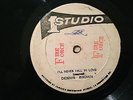 DENNIS BROWN/I'LL NEVER FALL IN LOVE&HORACE ANDY/MR JOLLY MAN STUDIO 1 DISCO 45