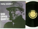 GIGI GRYCE QUINTET SAYING SOMETHIN' PRESTIGE PJ-20 Japanese Pressing MONO LP