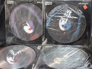 KISS Ace Frehley, Stanley, Criss, Gene Simmons 4 LP SEALED PICTURE DISC LOT