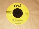 Morry Williams and the Kids 45 LUCK 102 Long Foot Jene Black Rocker / Doo-wop 60