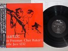 RUSS FREEMAN AND CHET BAKER QUARTET PACIFIC JAZZ PJ-1232 Japan OBI LP