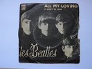ANCIEN DISQUE 45 TOURS THE BEATLES ALL MY LOVING
