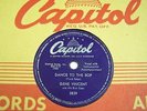 GENE VINCENT 78rpm on Capitol #3839 