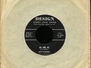 Rockabilly 45 JETT POWERS - Go Girl Go - DESIGN 811 - Original 1957 NEAR MINT