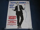 CAPTAIN SENSIBLE THERE ARE MORE SNAKES THAN LADDERS-UK PROMO POSTER (THE DAMNED)