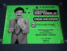 CAPTAIN SENSIBLE - COME ON DOWN - ORIGINAL UK PROMO POSTER (THE DAMNED)