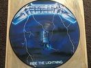 METALLICA 'RIDE THE LIGHTNING' PICTURE DISC - 1986 MFN 27 P