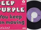 DEEP PURPLE * You Keep On Moving * 1975 Belgian 45 * Coverdale METAL