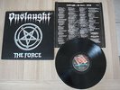 Onslaught - The Force ORG LP 1986 + OIS Slayer,Sodom,Kreator,Celtic Frost,Death
