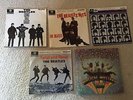 5 X BEATLES EP'S, HARD DAYS NIGHT, TWIST & SHOUT, HITS,  MYSTERY TOUR, LONG TALL